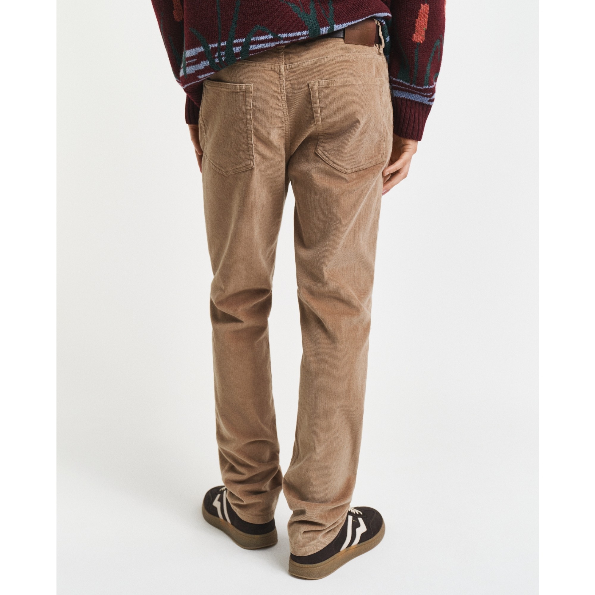 GANT Regular džinsai vyrams, Smėlio, reg cord jeans 2