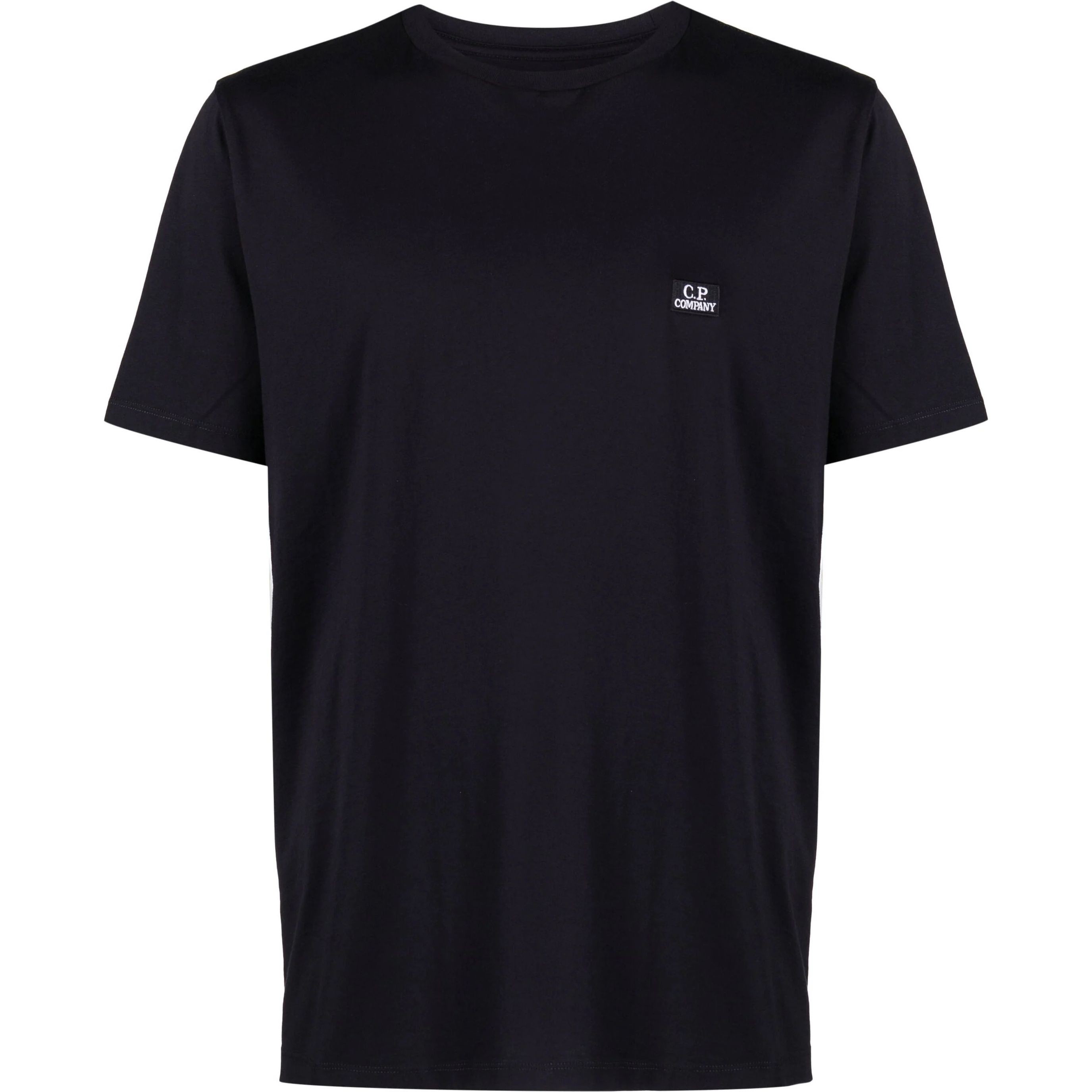 C.P. COMPANY Marškinėliai trump. rankovėmis vyrams, Mėlyna, 30/1 jersey logo t-shirt