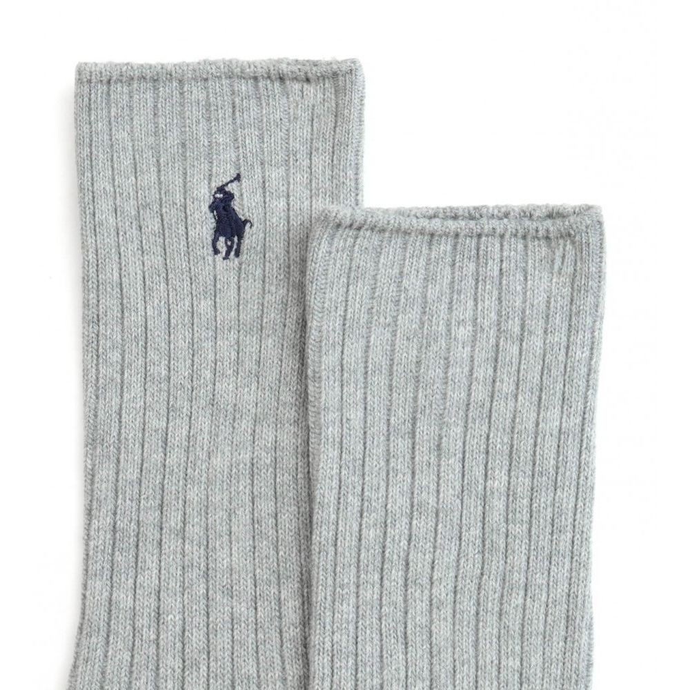 POLO RALPH LAUREN Kojinės vyrams, Pilka, Crew socks 2