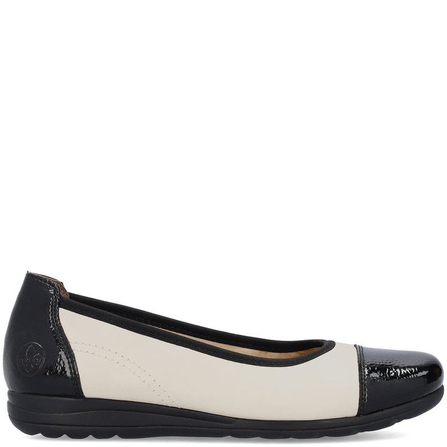 RIEKER Balerinos moterims, Balta, BALLERINAS 4