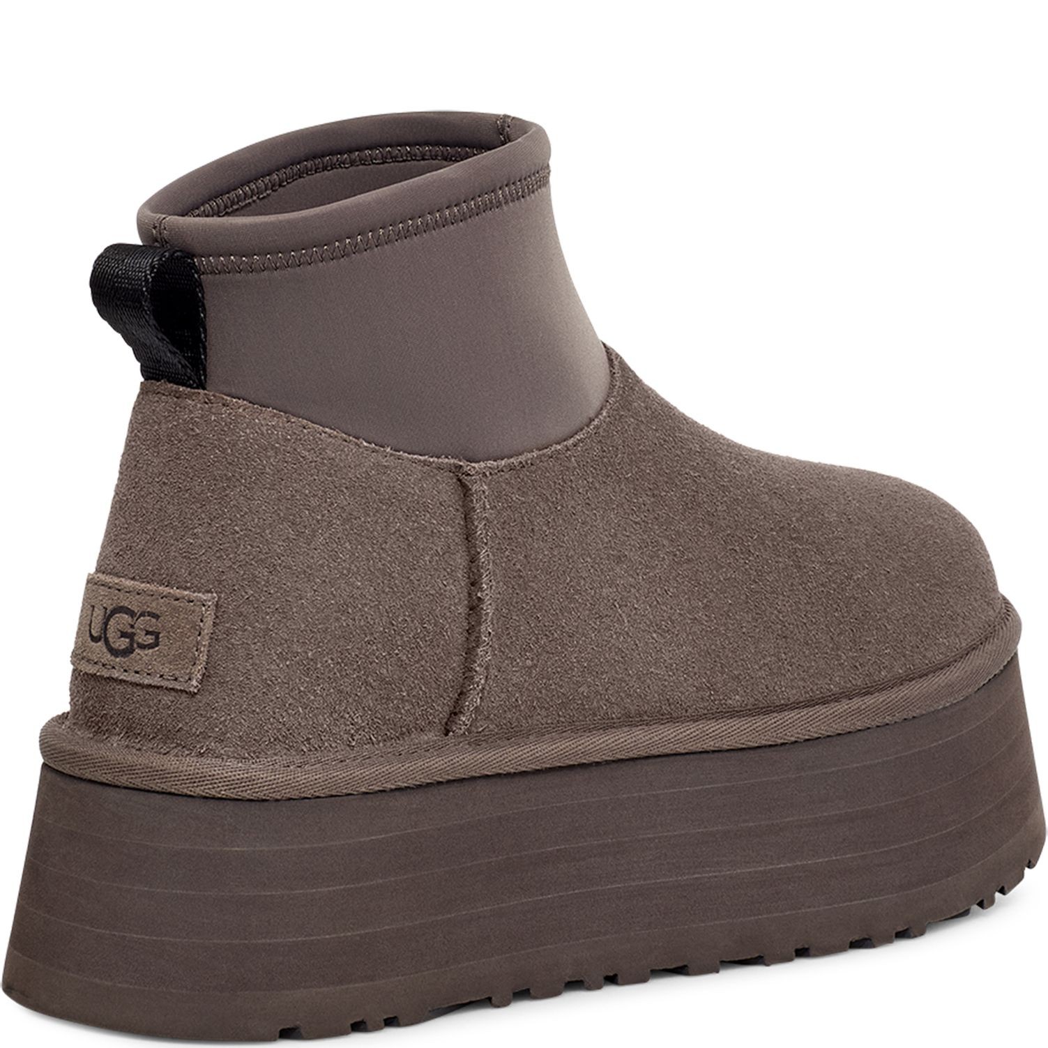 UGG Pašiltinti auliniai moterims, Pilka, Classic mini dipper warm boots 4