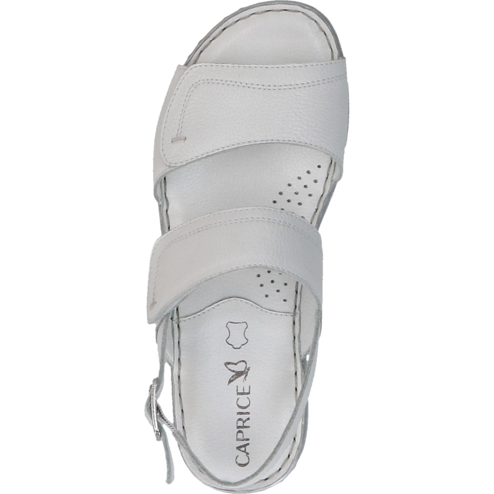 CAPRICE Basutės moterims, Balta, Sandals 6