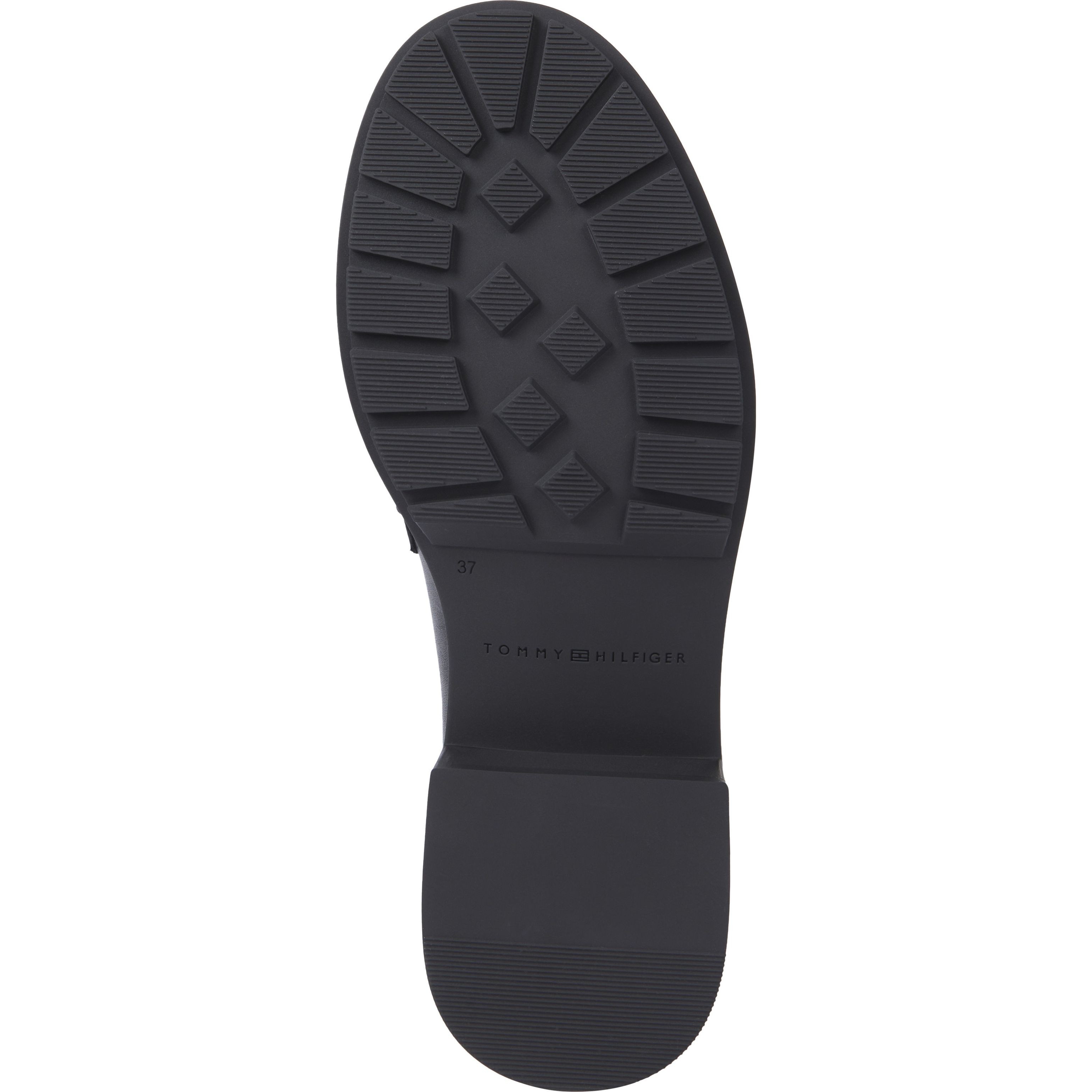 TOMMY HILFIGER Loaferiai moterims, Juoda, Penny loafer 6