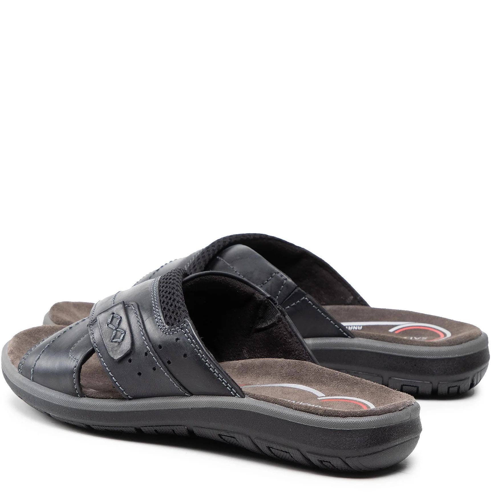 SALAMANDER Šlepetės vyrams, Juoda, LOGATO SLIPPERS 3