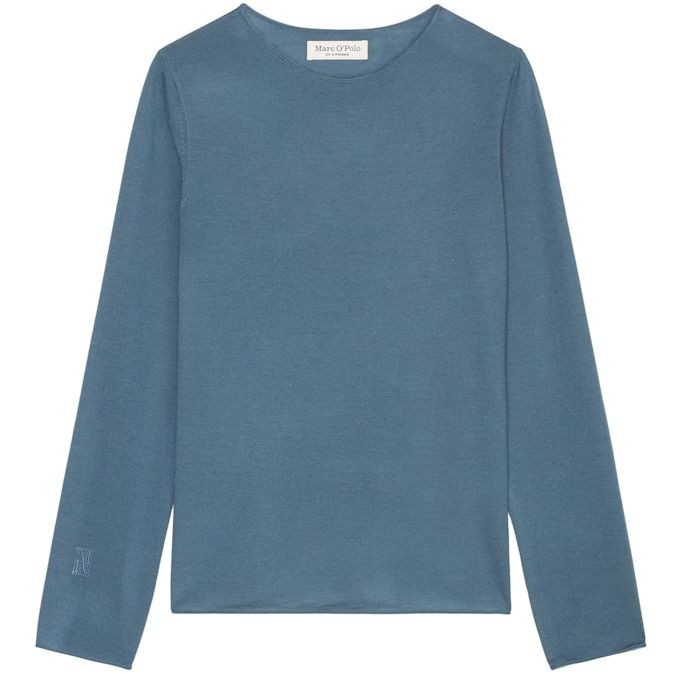 MARC O'POLO Megztinis moterims, Mėlyna, Sweater M08556160465