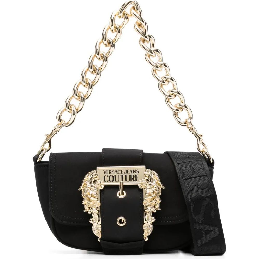 VERSACE JEANS CUTURE Rankinė per petį moterims, Juoda, Couture  crossbody 1