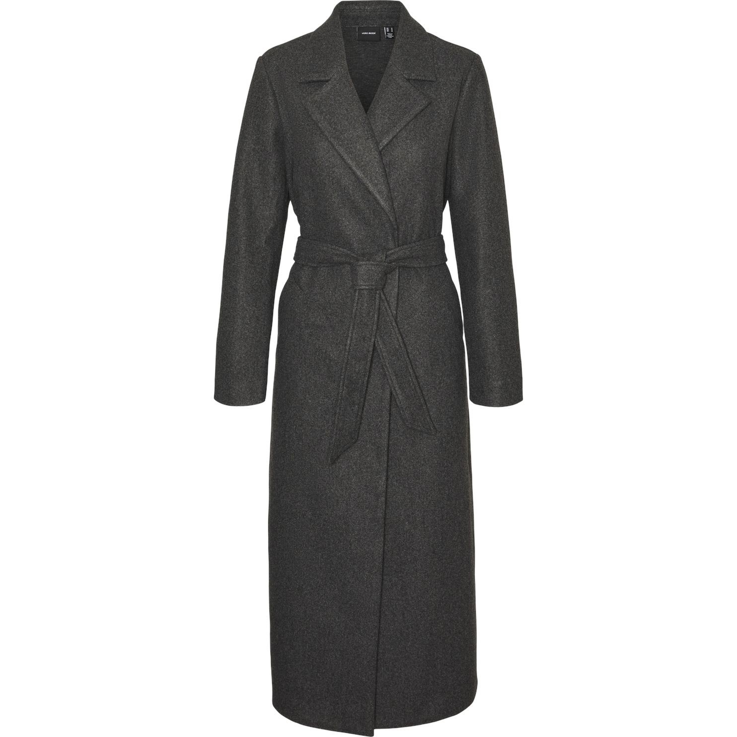 VERO MODA Paltas moterims, Pilka, Fortuneaya xtra long coat 1