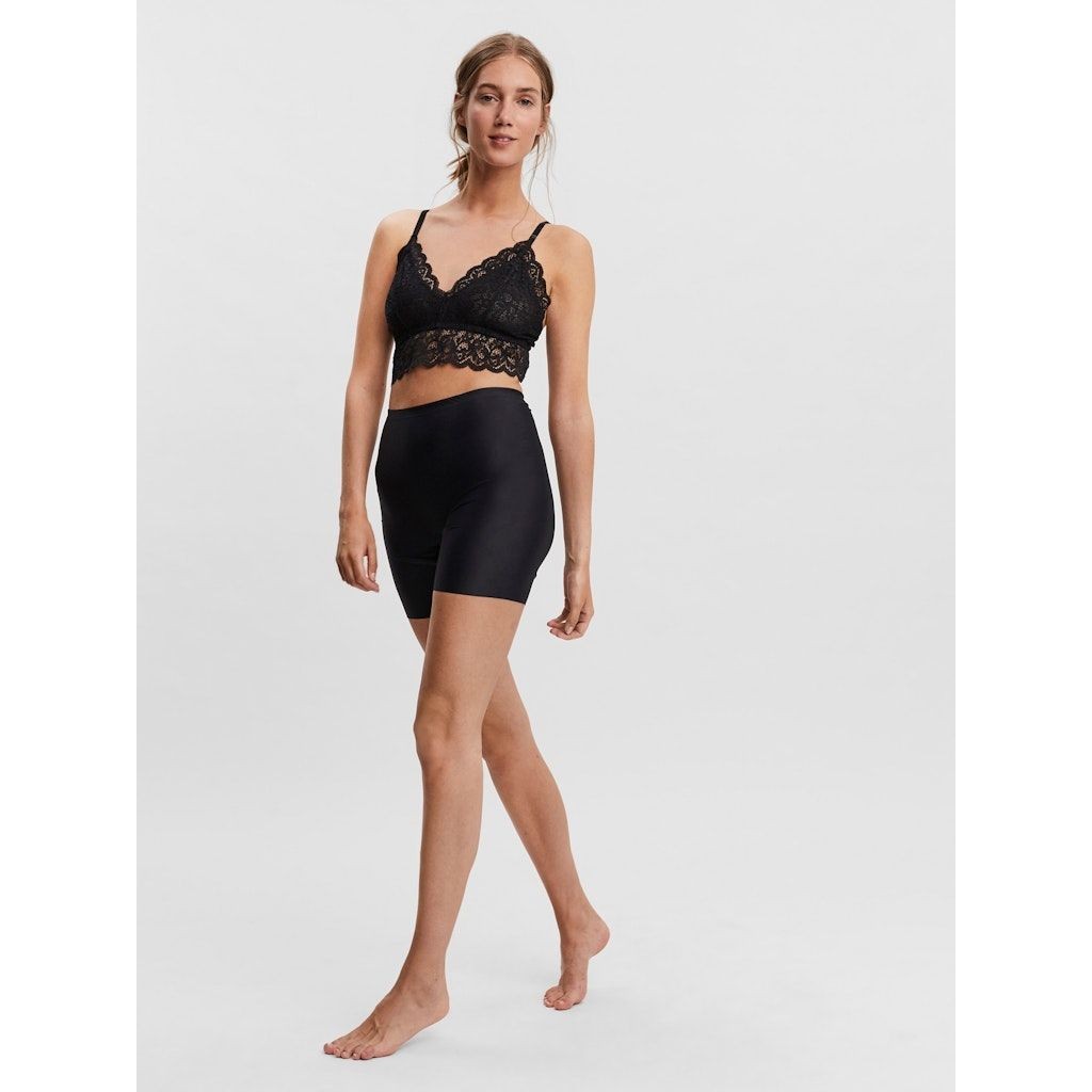VERO MODA Naktiniai marškiniai moterims, Juoda, VMMERLE SHORTS 4