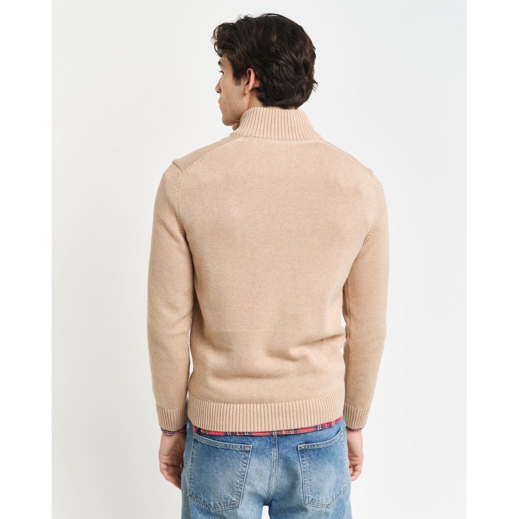 GANT Megztinis vyrams, Chaki, Casual cotton sweater 3