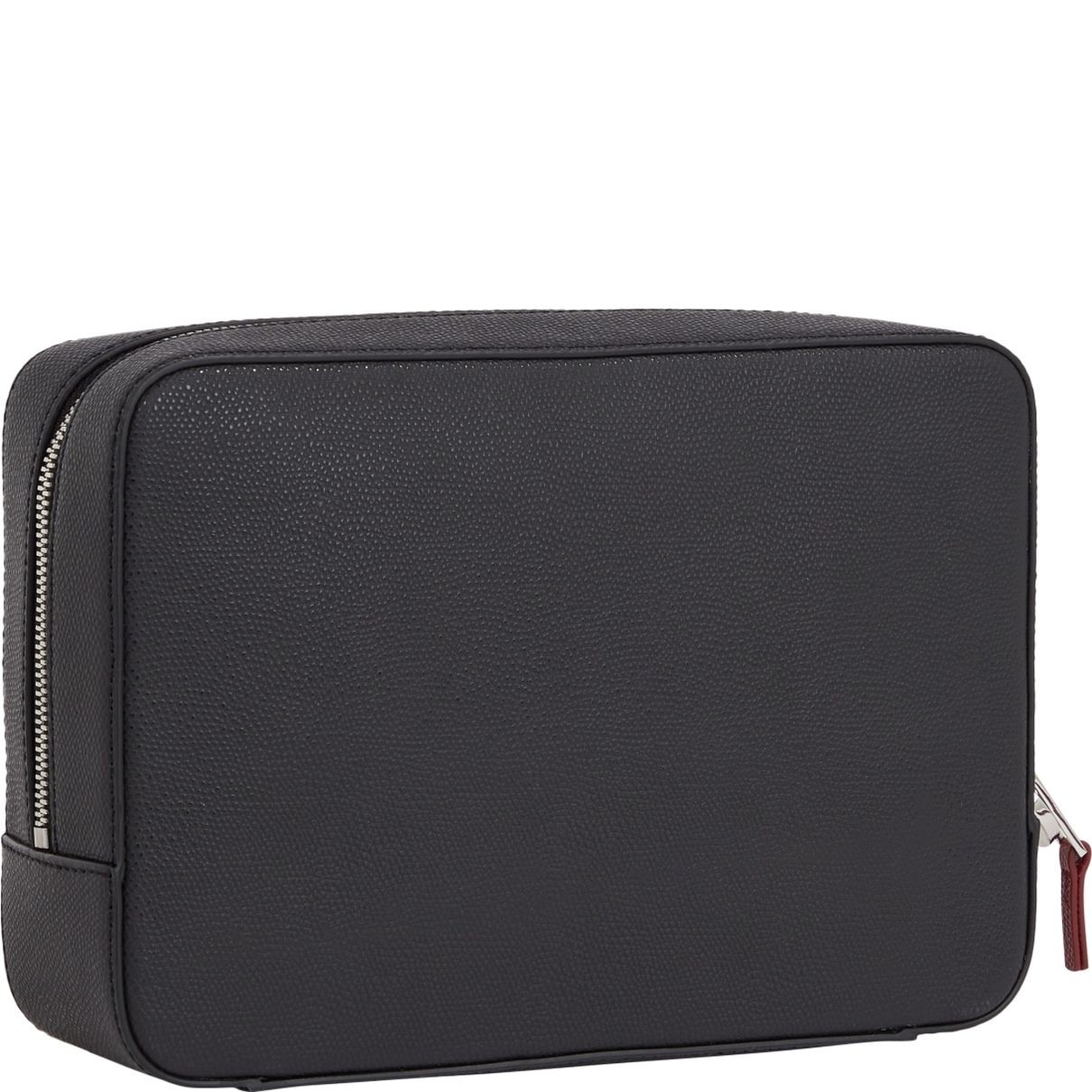 TOMMY HILFIGER Kosmetinė vyrams, Juoda, Struc washbag 2