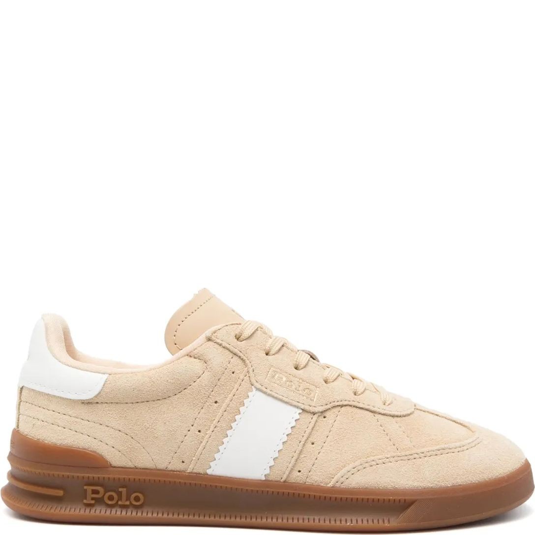 POLO RALPH LAUREN Laisvalaikio bateliai moterims, Smėlio, Htr aera-sneakers 1