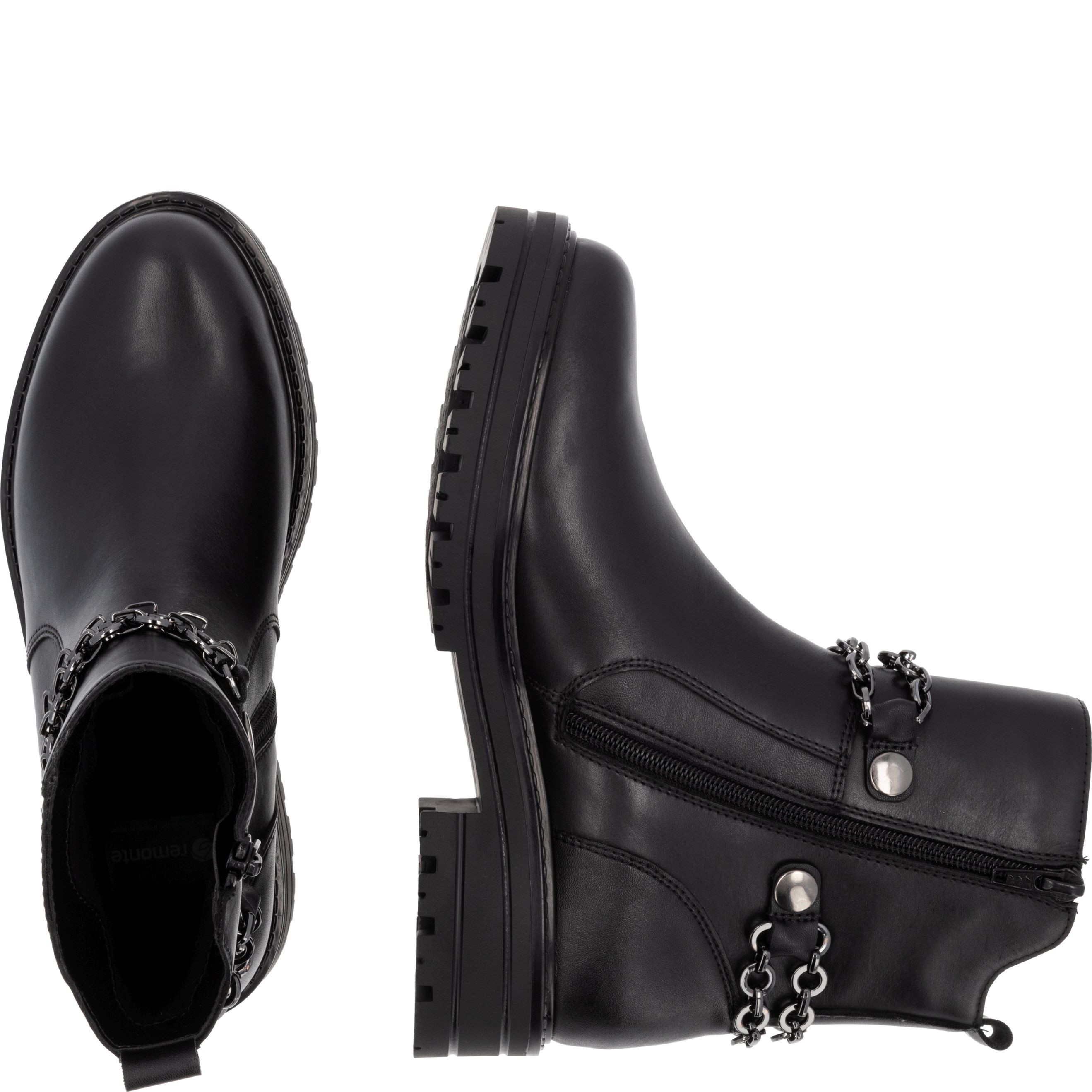 REMONTE Aulinukai moterims, Juoda, Ladies mid height boots 11