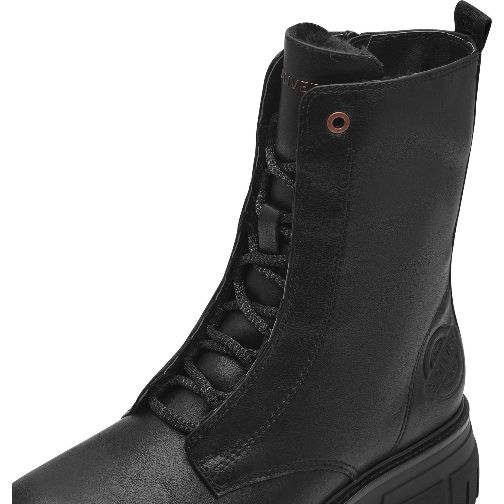 S.OLIVER Aulinukai moterims, Juoda, Booties 6