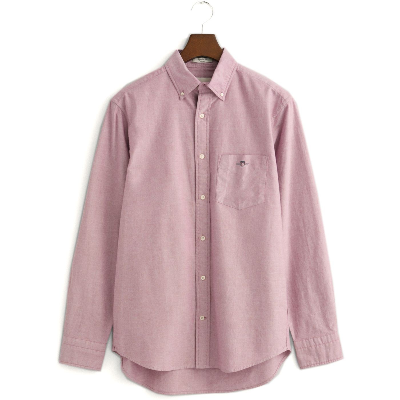 GANT Marškiniai ilgomis rankovėmis vyrams, Violetinė, Reg classic oxford shirt 1