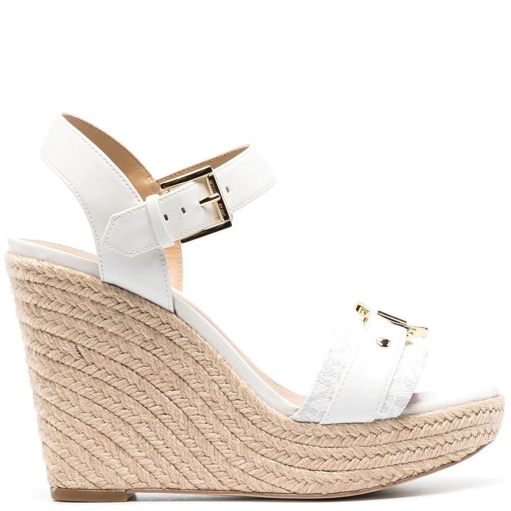 MICHAEL KORS Espadrilės moterims, Balta, Rory wedge espadrille 2