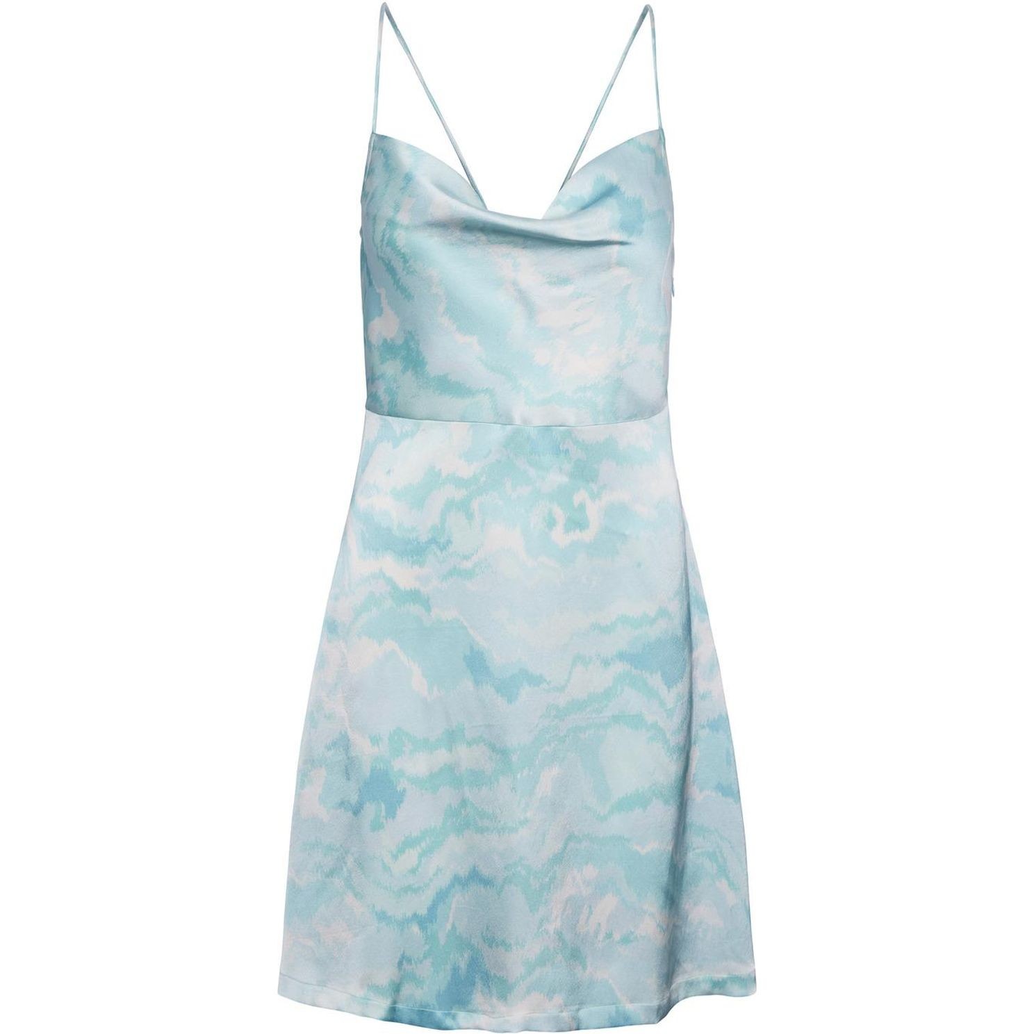 PIECES Mini suknelė moterims, Mėlyna, PCKERRA STRAP SHORT D 1