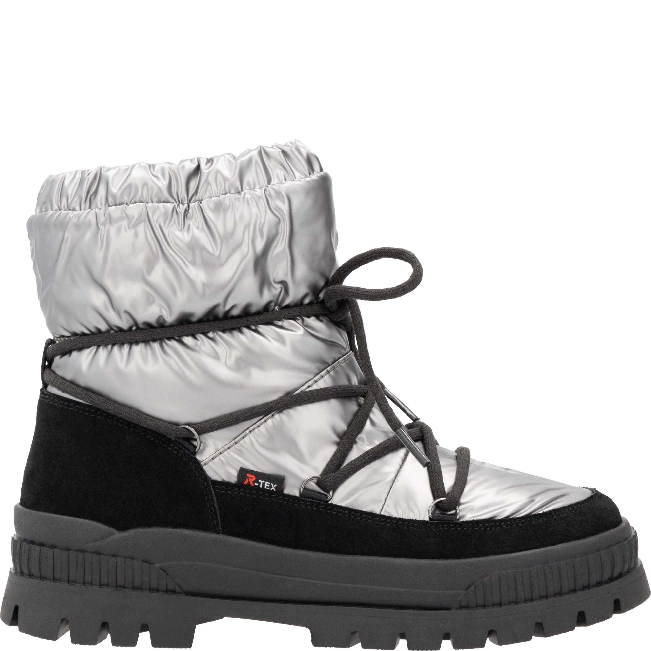 RIEKER EVOLUTION Aulinukai moterims, Pilka, Ladies mid height boots 3