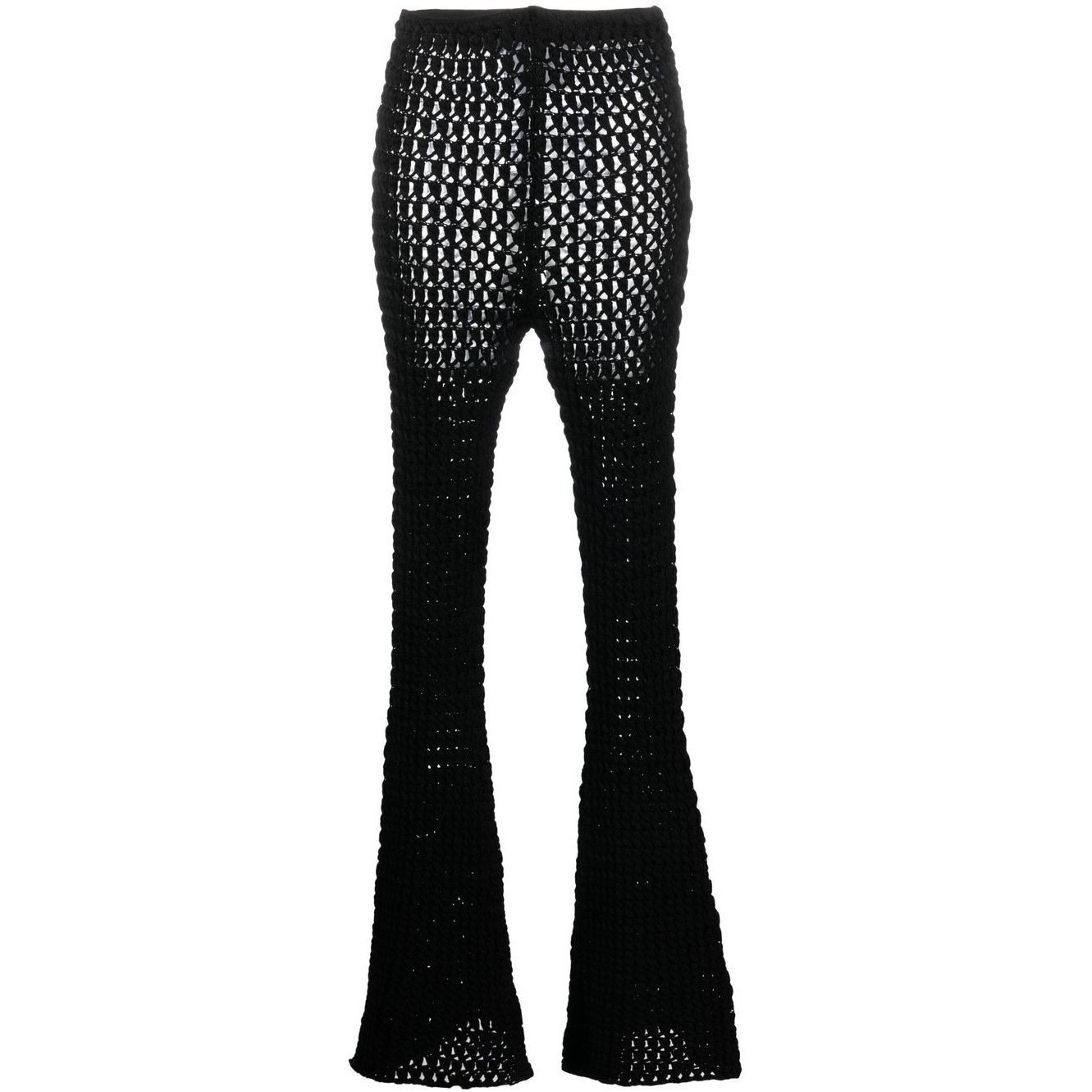 MOSCHINO Laisvalaikio kelnės moterims, Juoda, Trousers