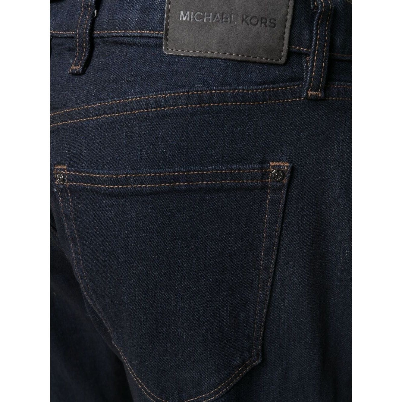 MICHAEL KORS Kelnės vyrams, Mėlyna, Slim fit stretch jean 4