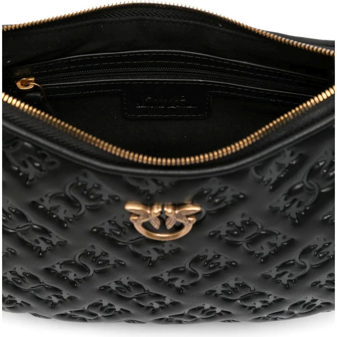 PINKO Rankinė per petį moterims, Juoda, Mini love bag shoulder bag 4