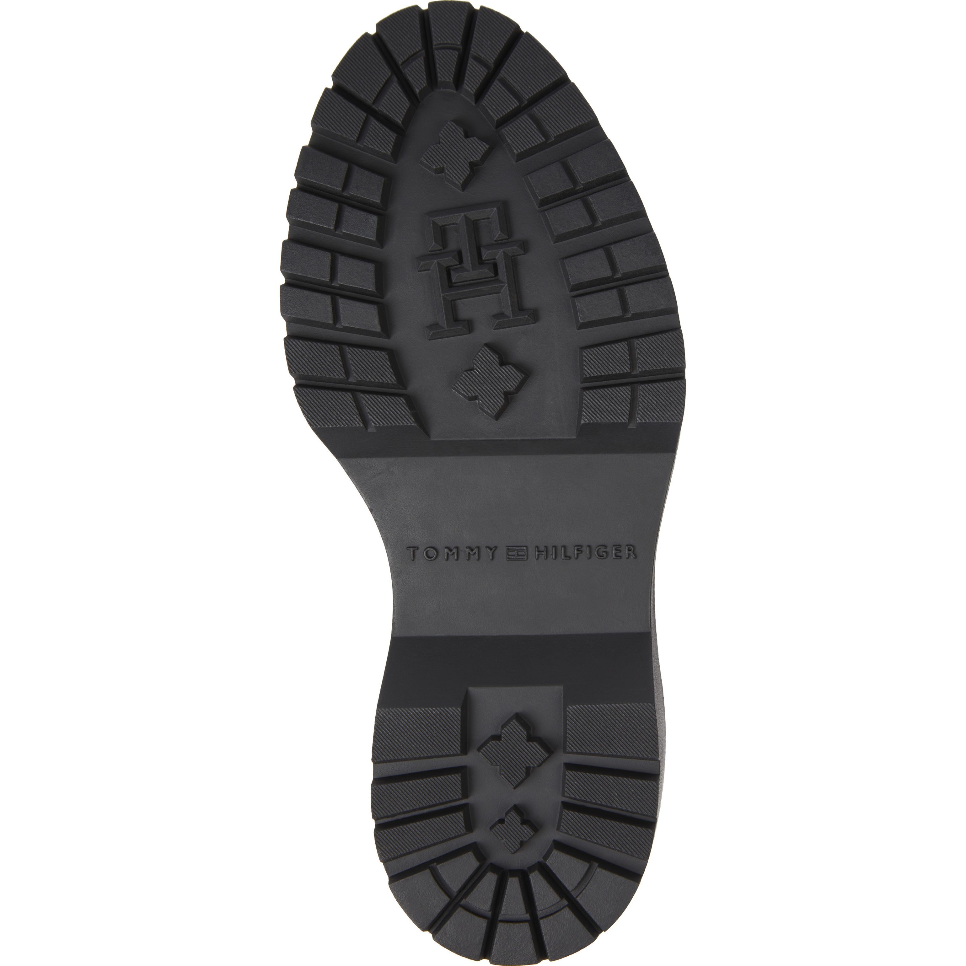 TOMMY HILFIGER Aulinukai moterims, Juoda, Rubberised chelsea 6