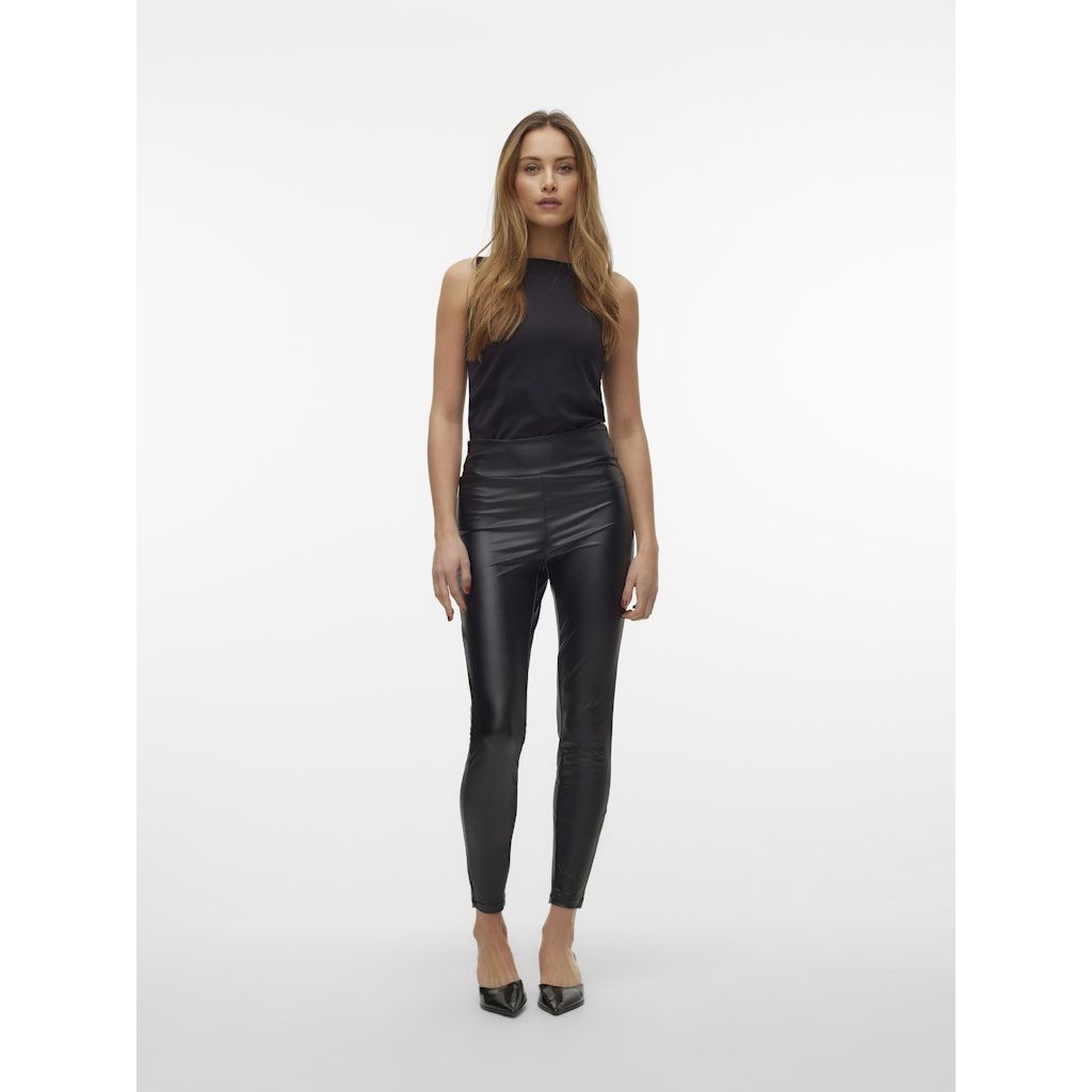 VERO MODA Tamprės moterims, Juoda, VMSUELLA JADE HW COA 6