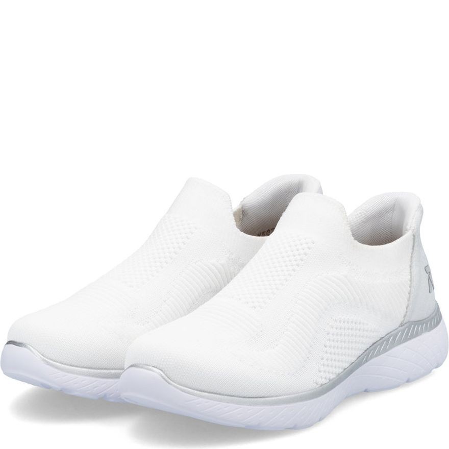 RIEKER Laisvalaikio bateliai moterims, Balta, Sneakers 7