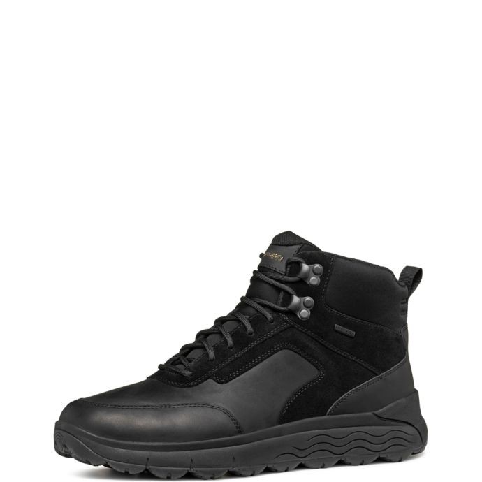 GEOX Aulinukai vyrams, Juoda, Spherica Booties 4