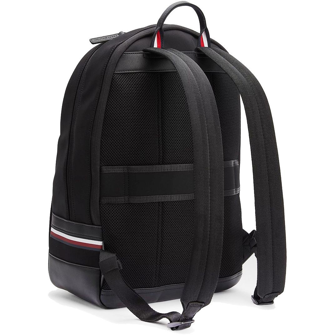 TOMMY HILFIGER Kuprinė vyrams, Juoda, TH URBAN NYLON  BACKPACK 2