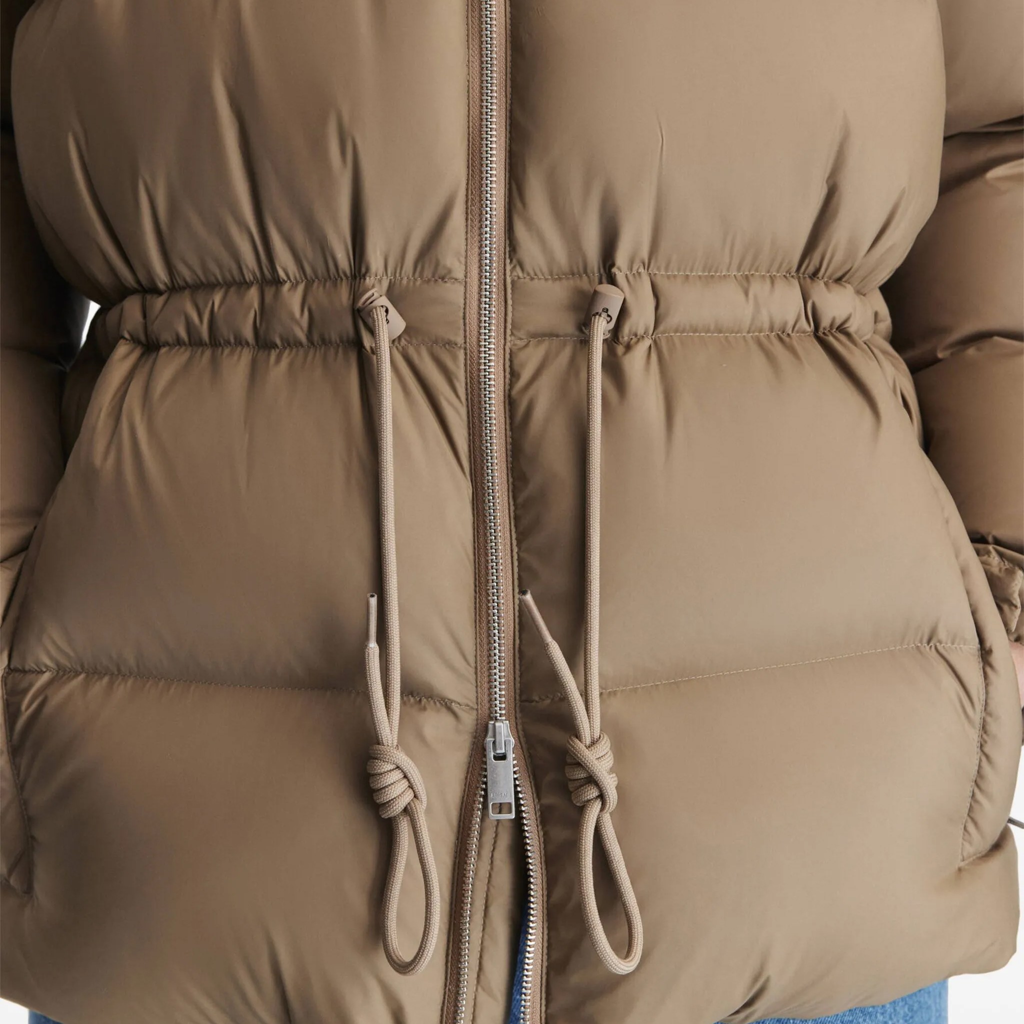 AXEL ARIGATO Pūkinė striukė moterims, Ruda, Rhode down jacket 2