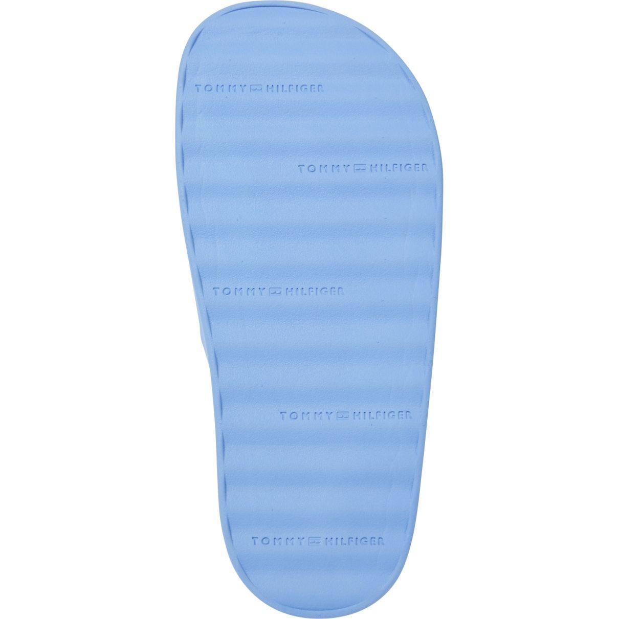 TOMMY HILFIGER Guminės šlepetės moterims, Mėlyna, Platform pool slide 4