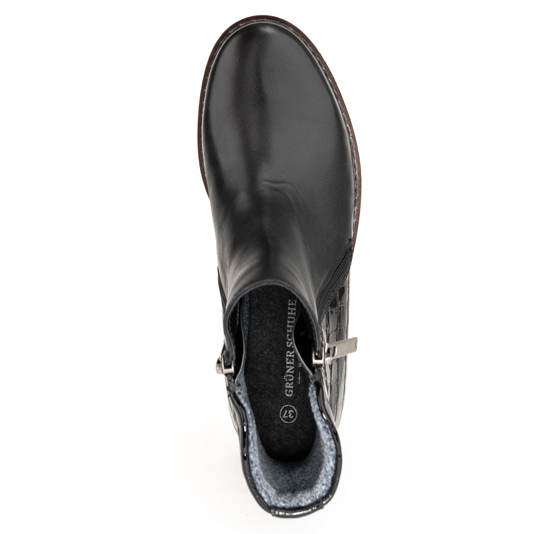 GRUNER SCHUHE Aulinukai moterims, Juoda, Booties 4