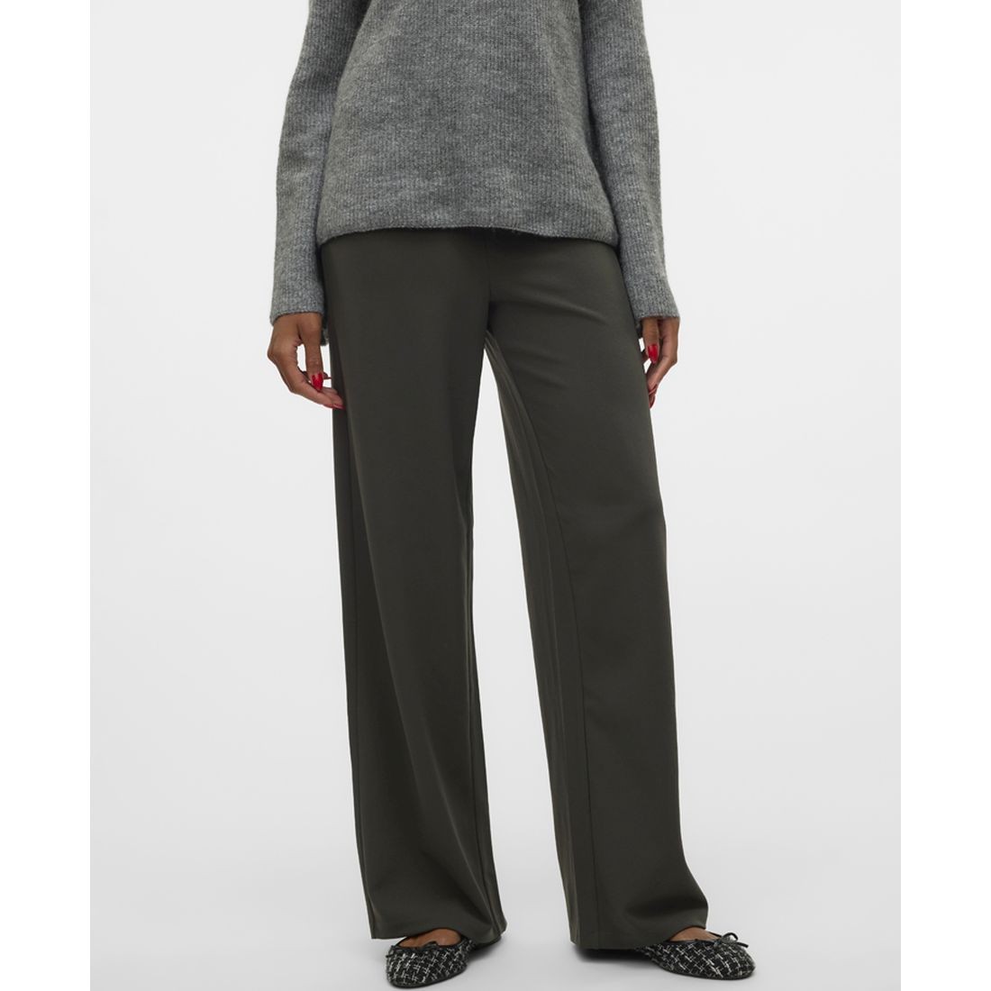 VERO MODA Formalios kelnės moterims, Gray, Berlin zamira 2