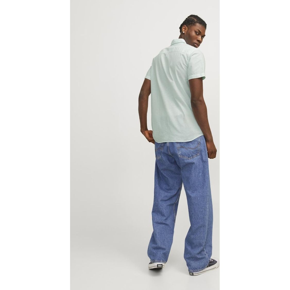 JACK & JONES Marškiniai vyrams, Mėlyna, Jjesummer shirts 7