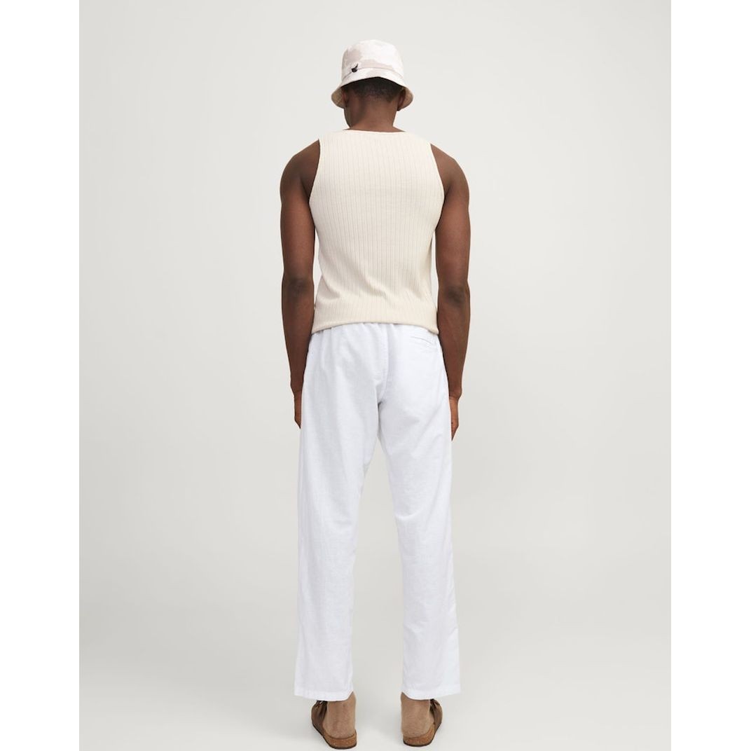 JACK & JONES Kelnės vyrams, Balta, Jpstkane pants 4