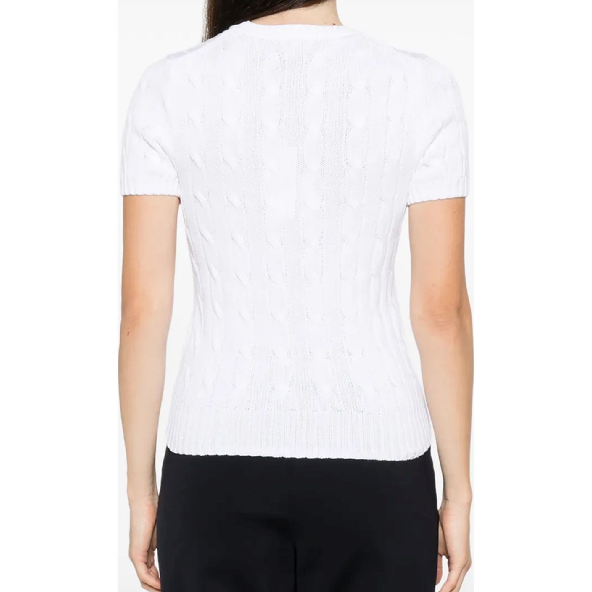 POLO RALPH LAUREN Megztinis moterims, Balta, Sweater-pullover 3