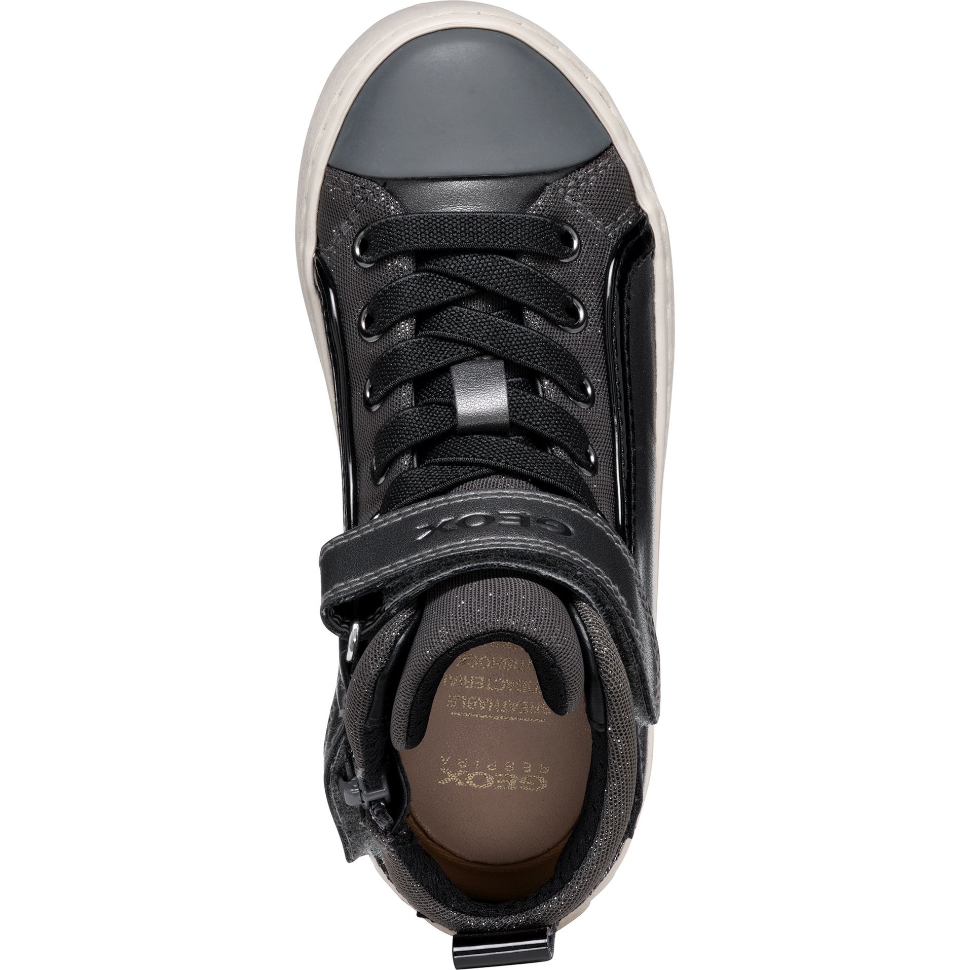 GEOX Aulinukai mergaitėms, Pilka, Kalispera booties 5