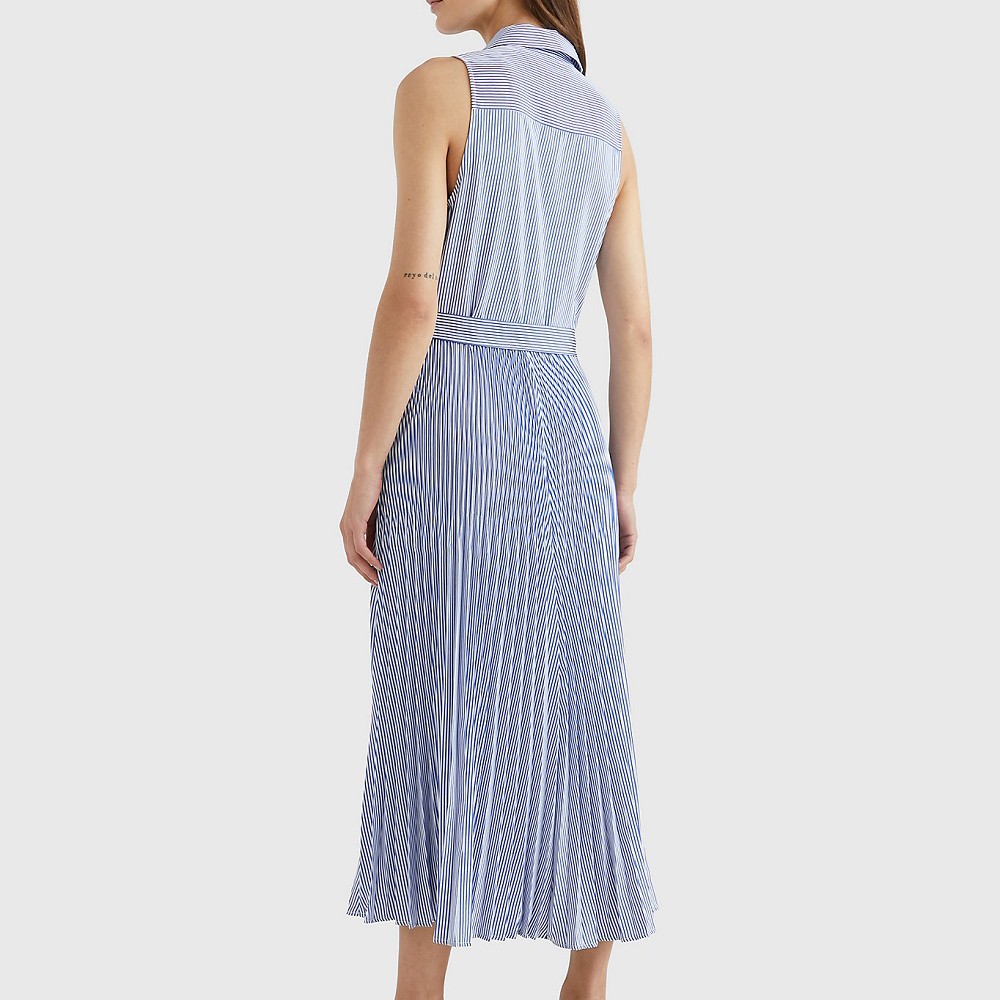 TOMMY HILFIGER Maxi suknelė moterims, Marga, Pleated ithaka long shirt 3