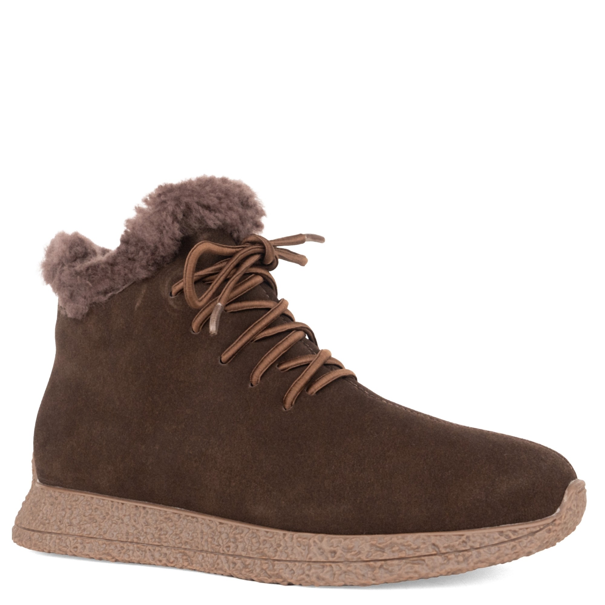 LINDA BAUMANN Pašiltinti aulinukai moterims, Ruda, Wm booties 1