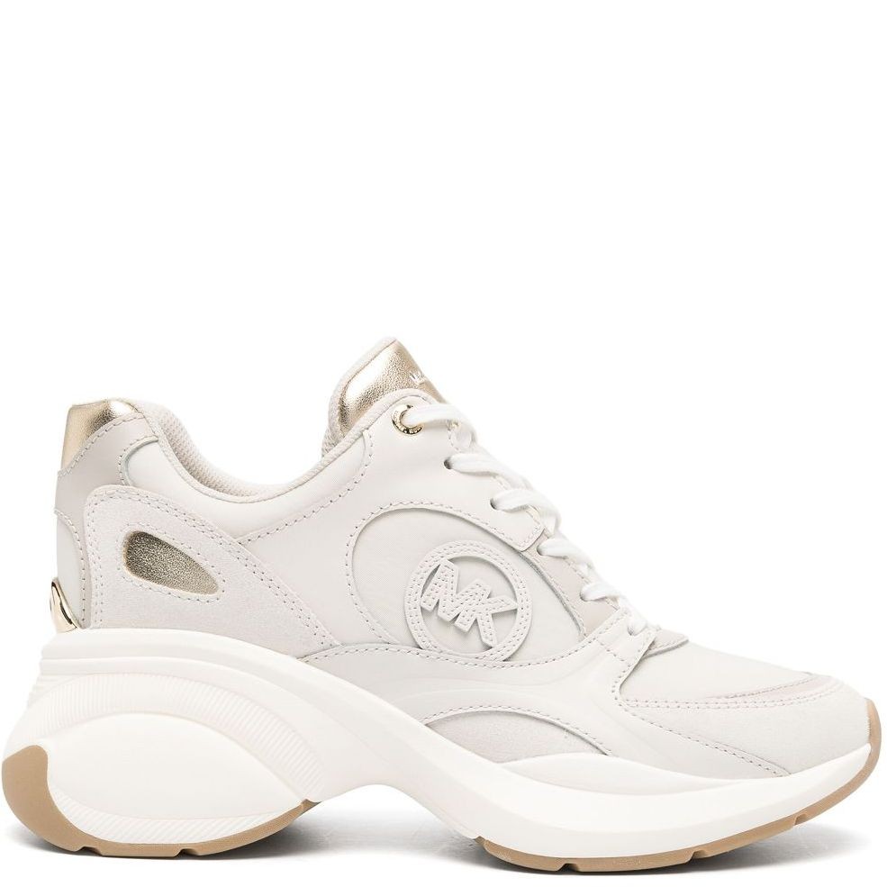 MICHAEL KORS Laisvalaikio bateliai moterims, Auksinė, Zuma trainer 1