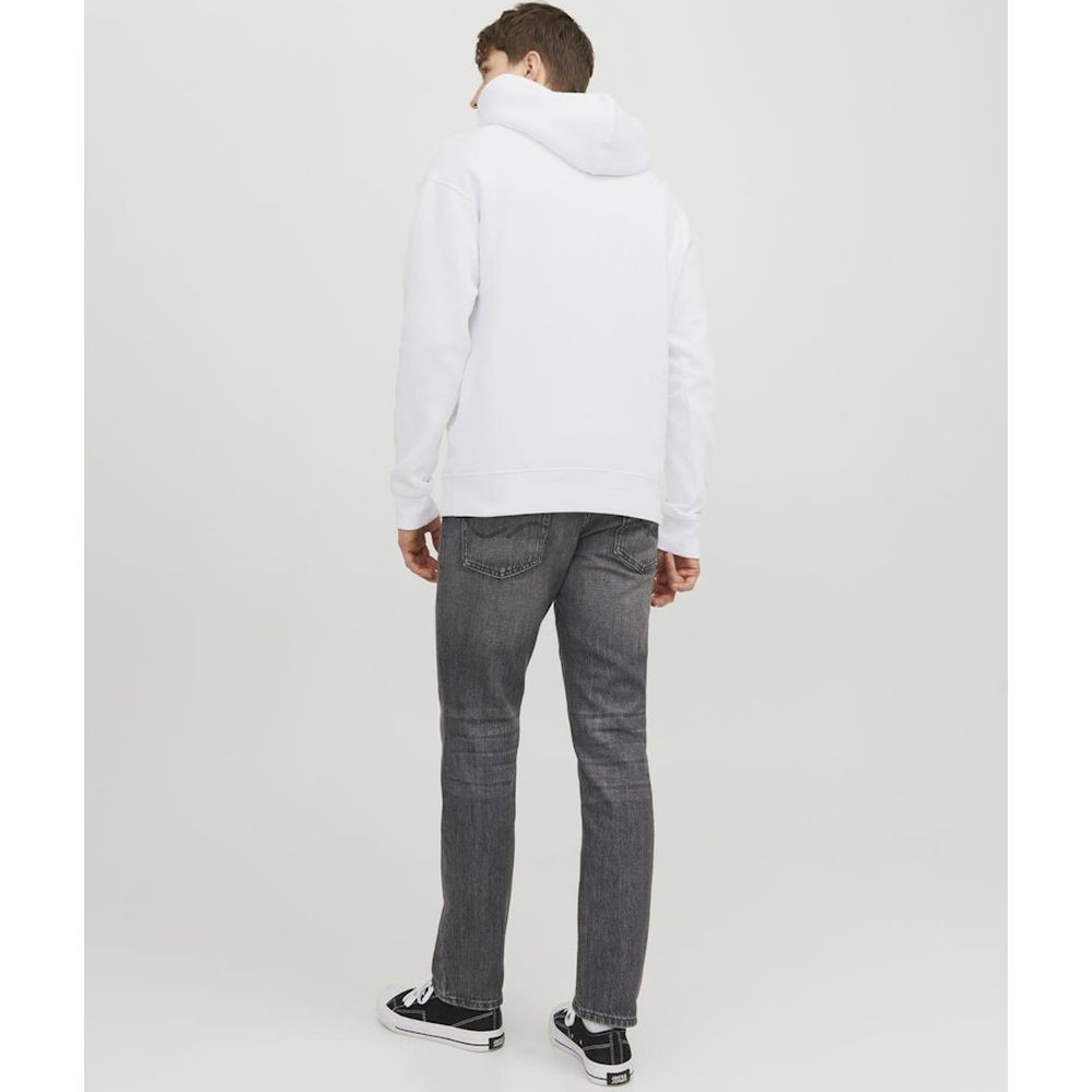 JACK & JONES Džemperis vyrams, Balta, JJESTAR JJ SWEAT HOOD 6