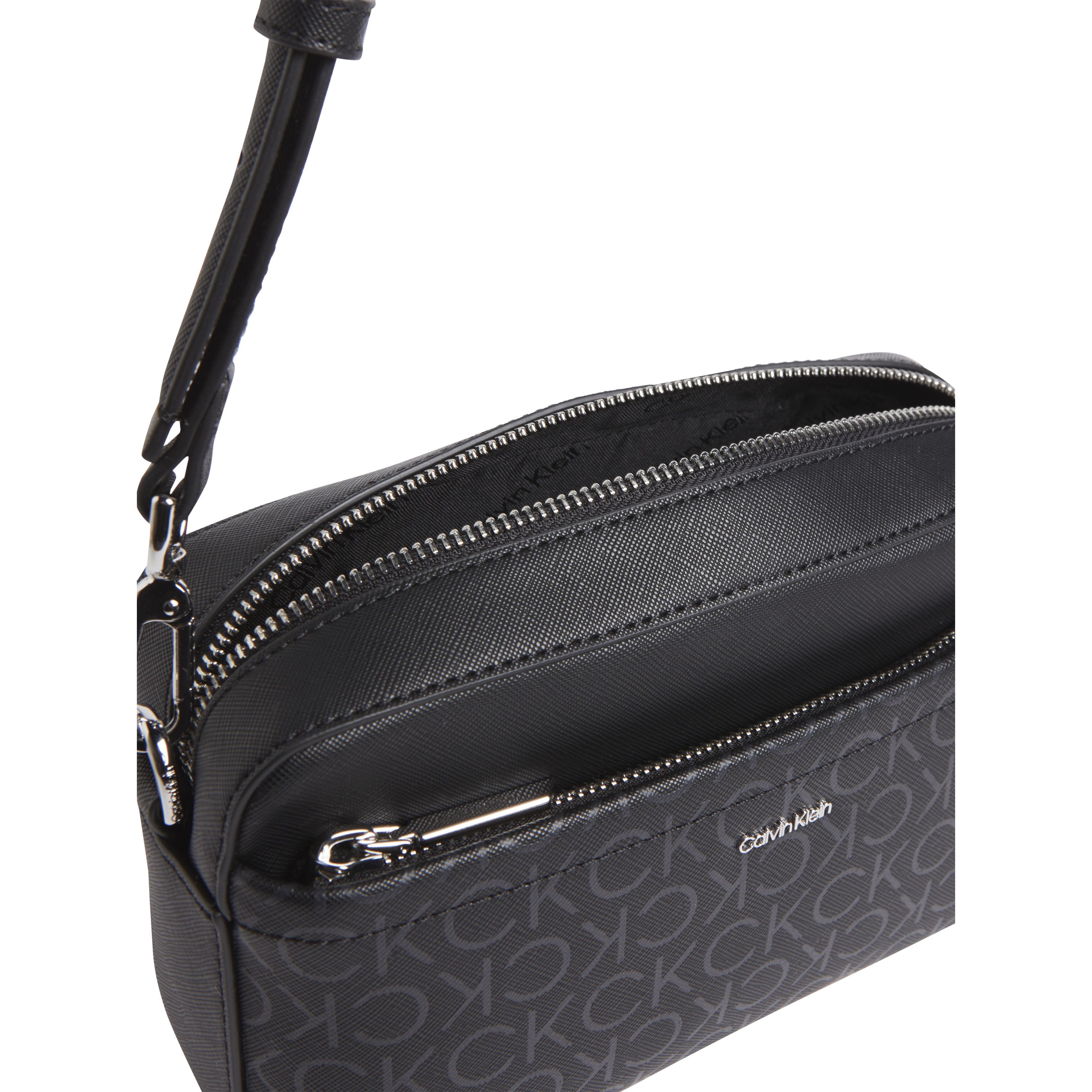 CALVIN KLEIN Rankinė per petį moterims, Juoda, Must conv camera bag 3