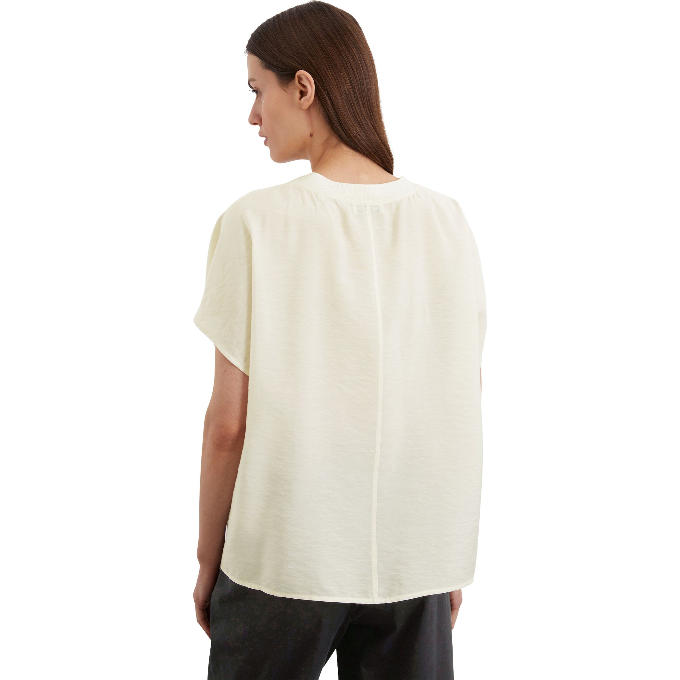 MARC O'POLO Marškinėliai trump. rankovėmis moterims, Smėlio, Tshirts sh M03111841007 3