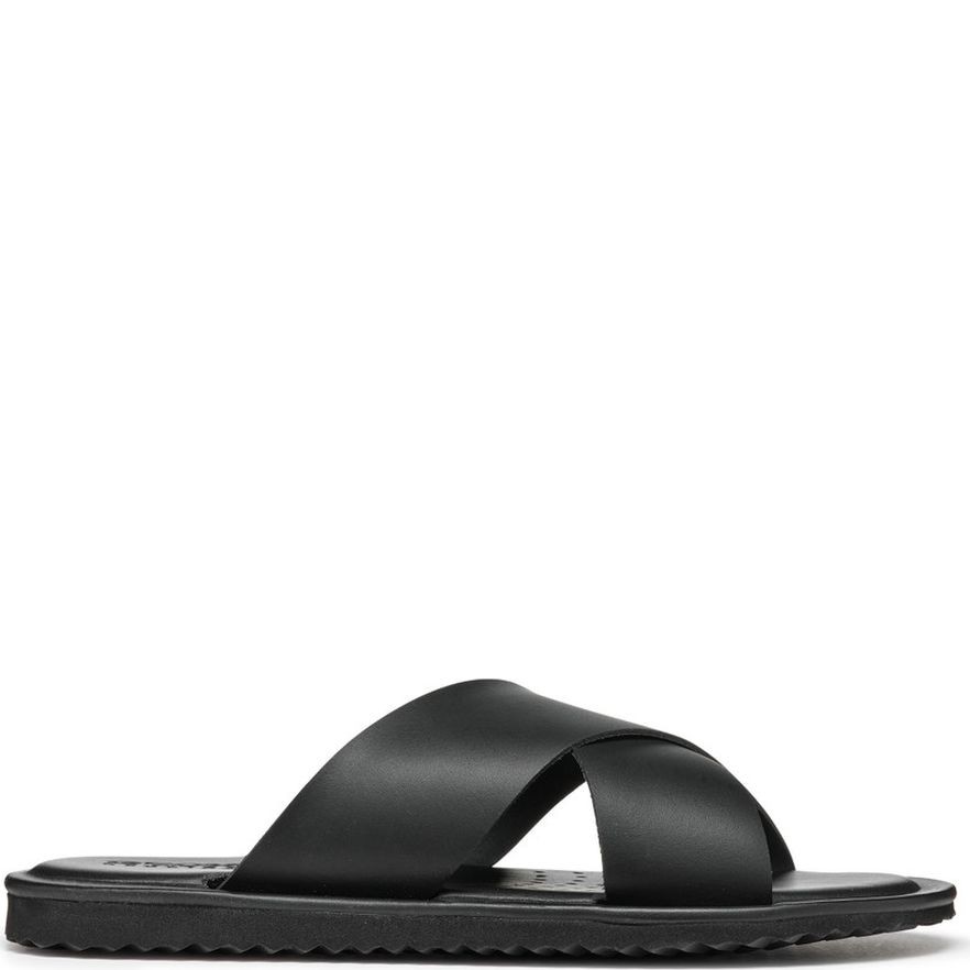 GEOX Šlepetės vyrams, Juoda, Erice sandals 1