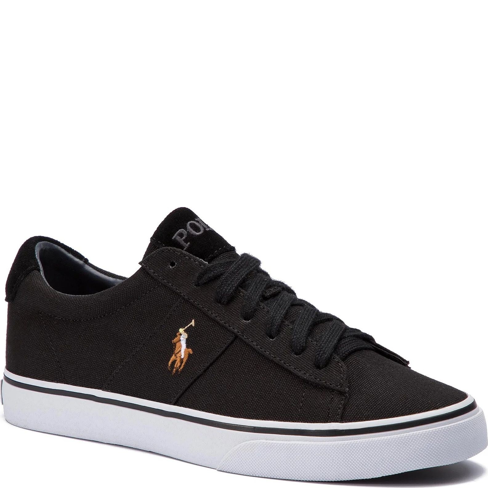 POLO RALPH LAUREN Laisvalaikio bateliai vyrams, Juoda, Sayer ne sneakers 1