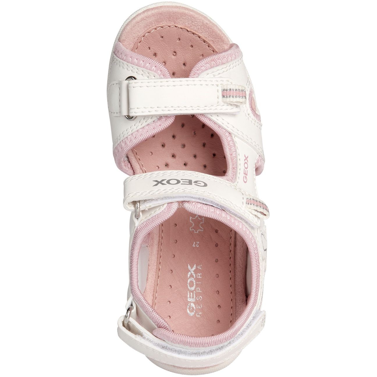 GEOX Basutės mergaitėms, Balta, SANDALS WHINBERRY 5