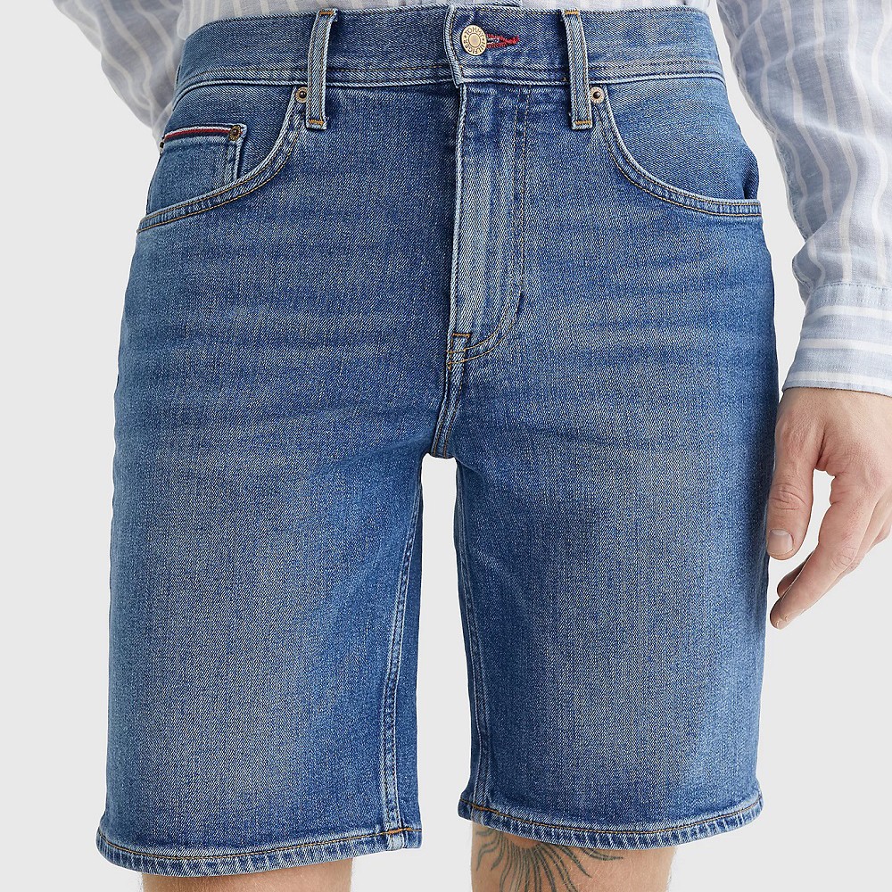 TOMMY HILFIGER Šortai vyrams, Mėlyna, Brooklyn short 5pkt boston 2