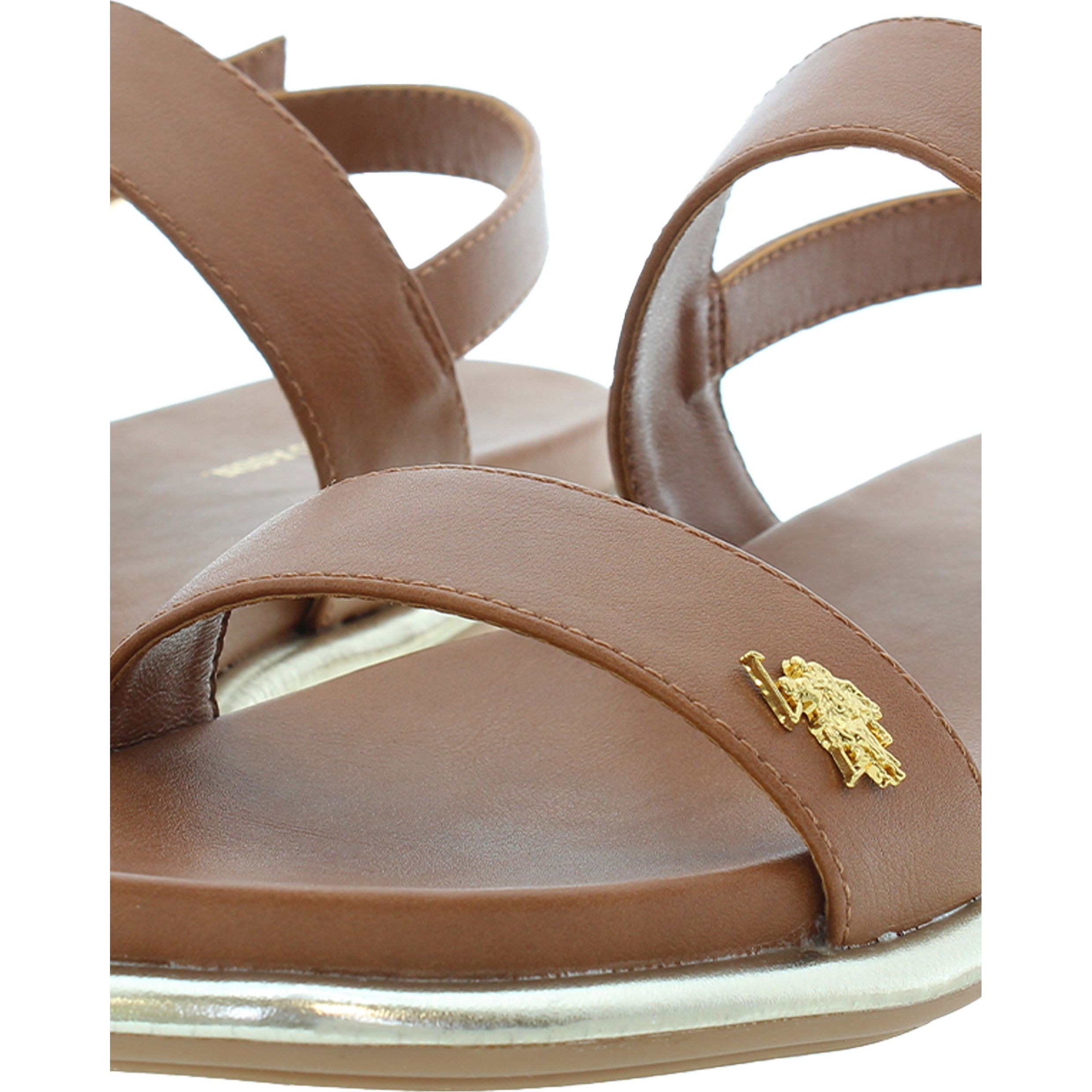 U.S.POLO Basutės moterims, Ruda, SORAYA 7