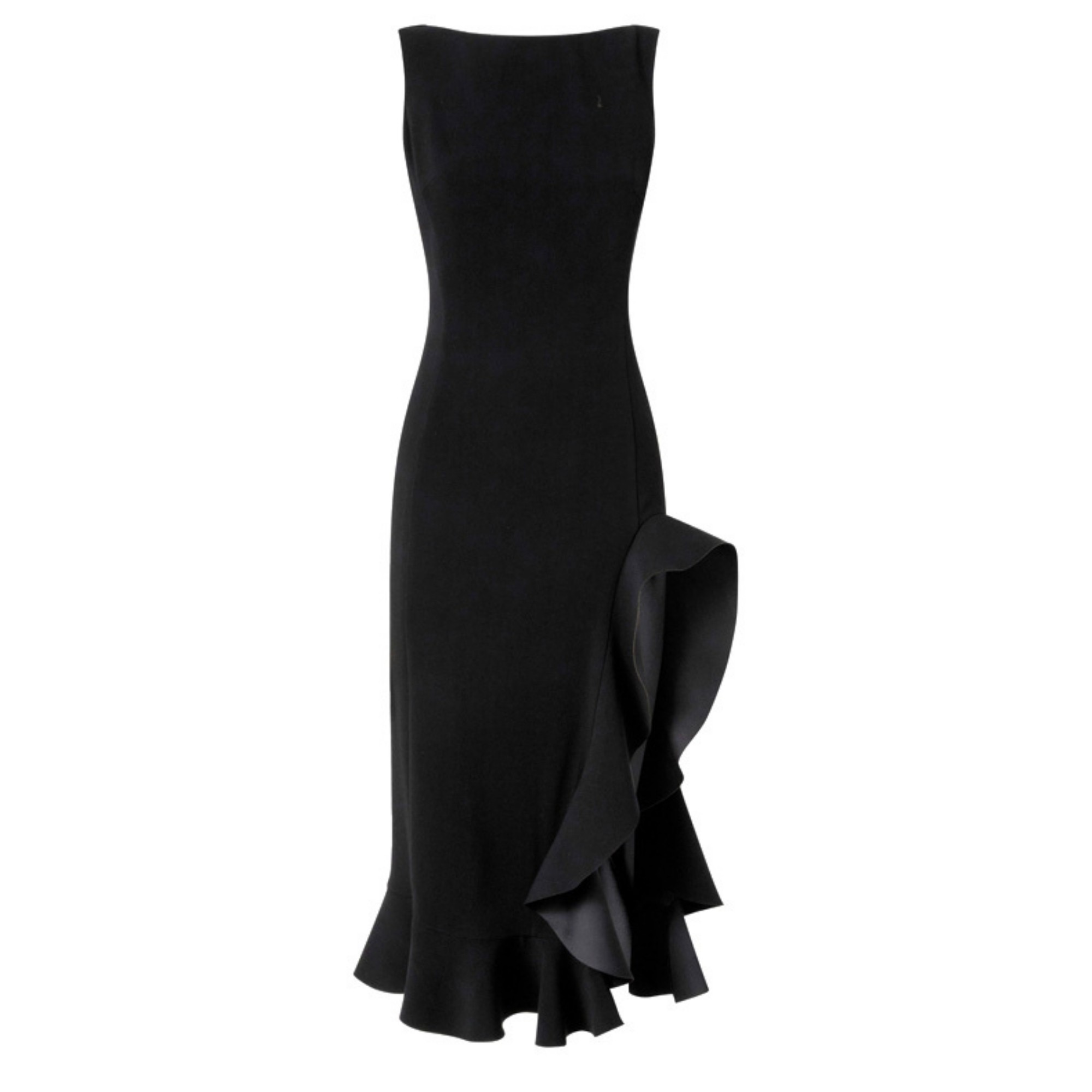 PINKO Midi suknelė moterims, Juoda, Flipper dress 1