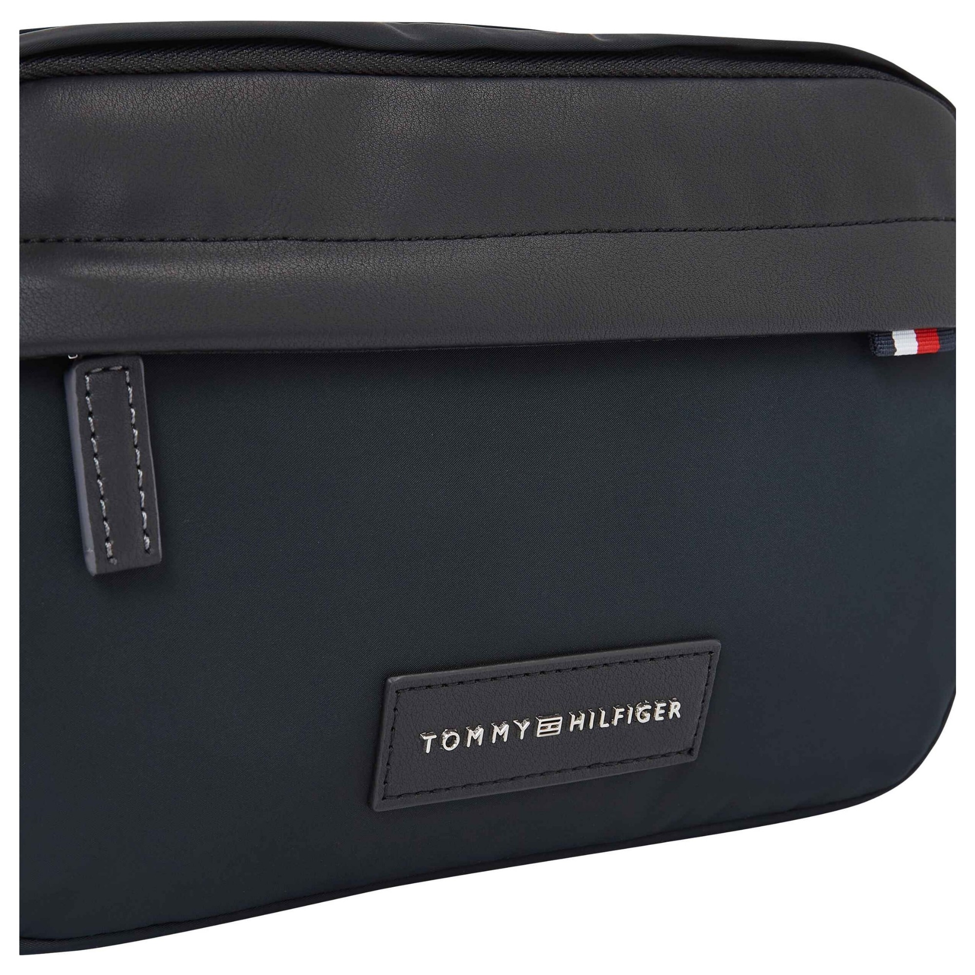 TOMMY HILFIGER Kosmetinė vyrams, Juoda, TH nylon washbag 4